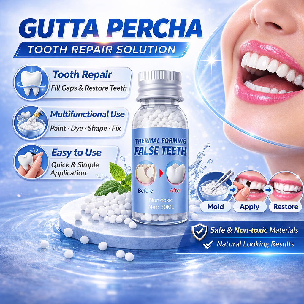 Dental Restoration Kit – Mouldable Dentures for Instant Smile Fix, Temporary Tooth Replacement, Ideal for Halloween & Party Makeup