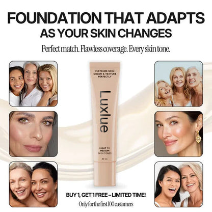 Luxlue- Color Changing Foundation